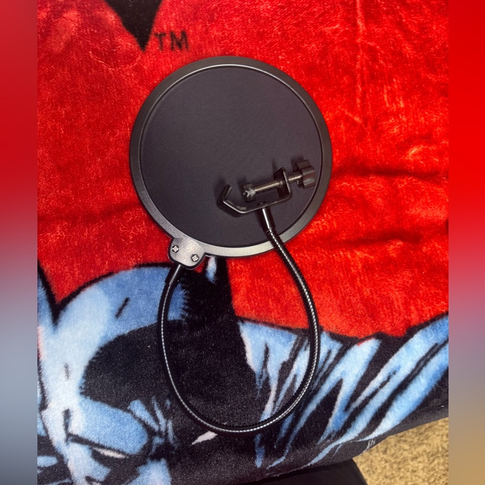 Microphone Pop Filter Mask Shield vocal recording podcast accessory voice sound